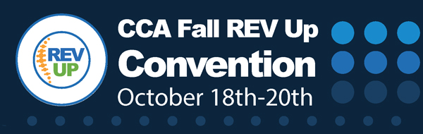 CCA REV Up Convention October 18-20, 2024