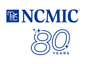 NCMIC 80 Years Logo Semi Horizontal_Blue_CMYK